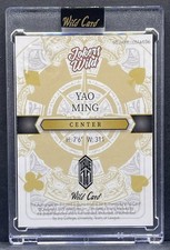 Yao Ming Basketball Original Autographed Sports Trading Cards