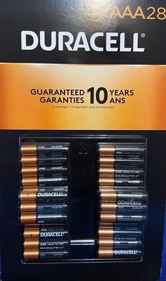 Duracell 1.5V CopperTop AAA Alkaline Batteries, 28 Pack