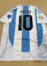Lionel Messi Signed Argentina National Team Jersey Beckett