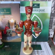 Bergmannsleuchter Zeidler Holzkunst Seiffen Erzgebirge 3332 mit OVP