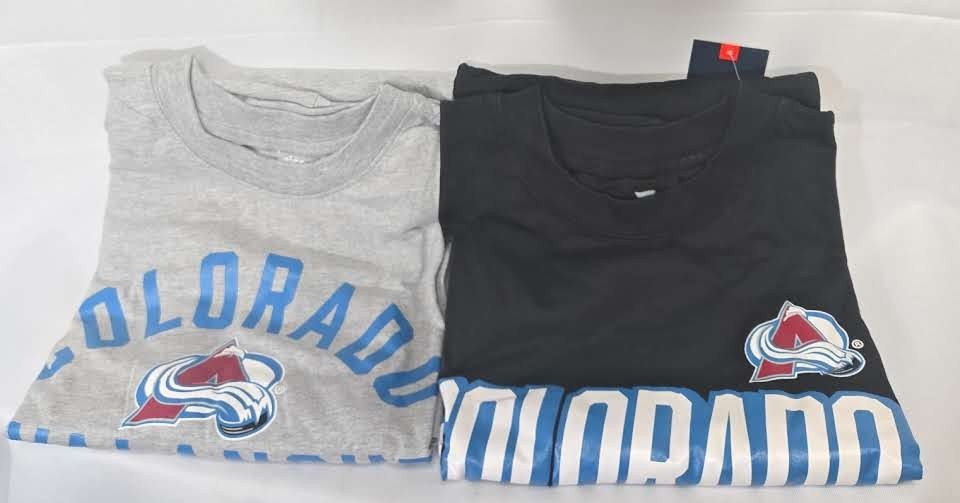 Mens NHL Fanatics Colorado Avalanche Avs Hockey 2 Pack Big & Tall Tee T-Shirt