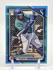 2024 Bowman - Prospects Gabriel Gonzalez #BP-35 Sky Blue Border /499 (RC, SP)