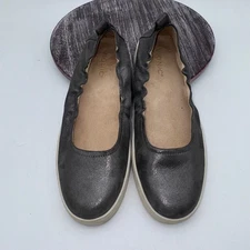 Vionic Loafer Womens 10 Uptown Ballet Slip On Comfort Genuine Leather Shoes