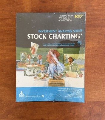 Atari 400/800 Investment Analysis Series Stock Charting - BRAND NEW Sealed Rare