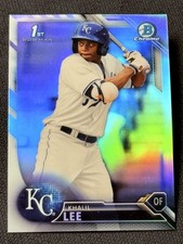 2016 Bowman Chrome 1st PROSPECT ROOKIE REFRACTOR Khalil Lee item 1