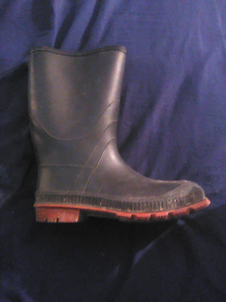 Botas de lluvia/barro de goma para niños talla 6 Foto 3 de 4