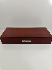 Bradford Exchange 75th Anniversary Victory WWII 8 Coin Wood Display Box Case