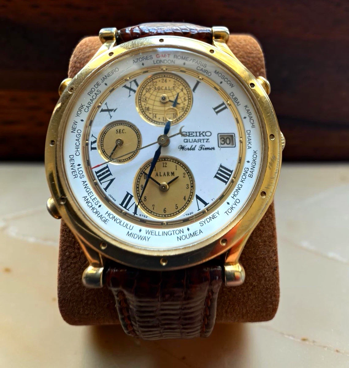 Seiko Round With Timer Wristwatches for sale | eBay