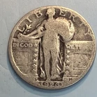 1926-S 25C Standing Liberty Quarter Fair-Good
