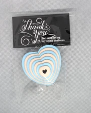 Wavy Heart Clay Cutter Shape Set ~ Polymer Crafting Tool ~ Stackable Outline