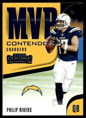 2018 Panini Contenders MVP Philip Rivers Los Angeles Chargers #MVP-8