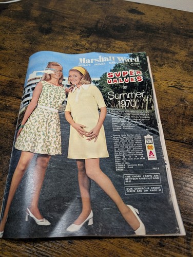 Vintage Marshall Ward Summer 1970 Mail Order Catalogue Used A26