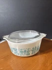 VTG Pyrex Amish Butterprint #472 1 1/2 Pt. Covered Casserole Dish