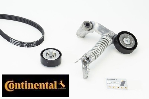 Continental Ctam 5PK1745K1 Keilrippenriemensatz Keilriemen Satz-image