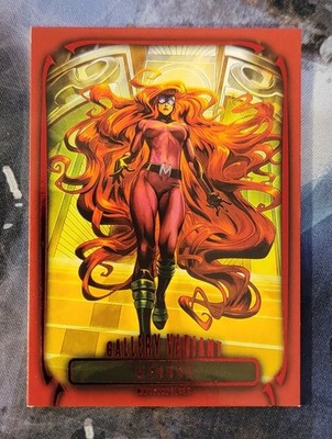 2024 Marvel Masterpieces Nahuel Grego Gallery Variant Red #GV-5 MEDUSA 2/10