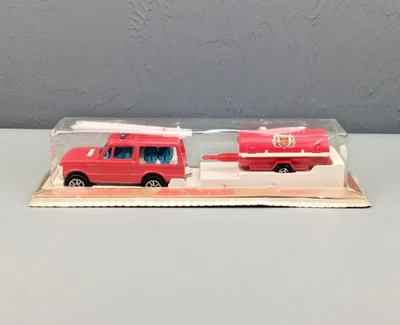 Majorette Rescue Unit Land Rover & Tanker Trailer VNM-M - Image 1 of 4