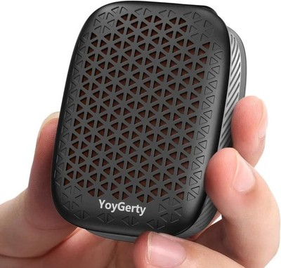 2026 Upgrade Wearable Bluetooth 5.4 Speaker, IPX7 Waterproof Clip-on Wireless Mi