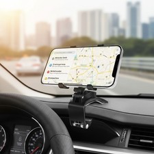 Multifunctional Dashboard Phone Mount - Clip Design for 4-7 inch Smartphones