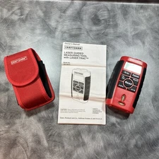Craftsman Laser Guided Measuring Tool W/Laser Trac, Levels, Belt Pouch & Manual.