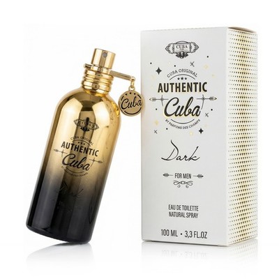 Cuba Authentic Dark Eau De Toilette 100 ml (man)