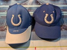 NFL Reebok Indianapolis Colts Football Hats, Size OSFA, Set Of 2. Super Bowl XLI