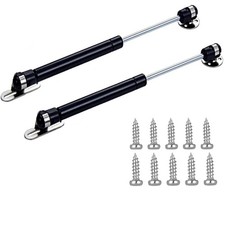 6" Length Gas Strut, 40N/9 lb Hydraulic Air Prop Lift Support Cabinet Hinge K...