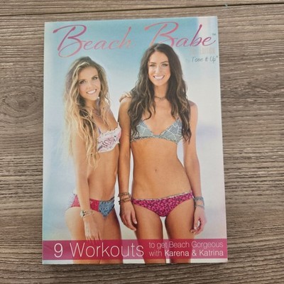 Beach Babe 2nd Edition Tone It Up 2-DVD Workout Fitness Karena Katrina