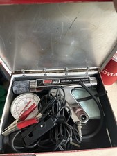 Vintage Sunpro Advance Tune-up Kit Timing Light Gauge Case Vintage Sunpro Advance Tune-up Kit Timing Light Gauge Case