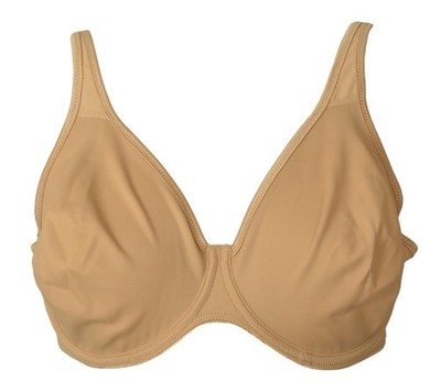 SOLLIEVO women's bra by Lormar, unlined, in micro technique with underwire, item