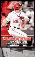 2022 Topps #WTTS-11 Juan Soto Welcome to the Show - CA