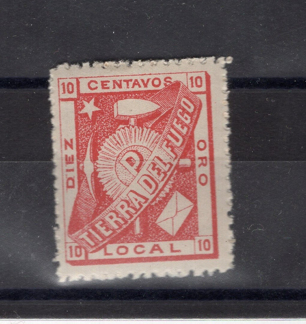 CHILE 1891 Tierra del Fuego Popper Local stamp gold mining MNH