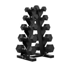 Dumbbell Set Rubber Encased Hex Dumbbell Free Weights Dumbbells Set