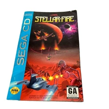 Stellar-Fire Sega CD 1993 Dynamix Corporation Game Instruction Manual Only