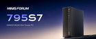MINISFORUM 795S7 Gaming PC Ryzen 9 7945HX 5.4GHz 32GB-RAM 1TB-SSD RTX 4060 HDMI