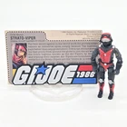 Gi Joe 1986 Strato-Viper 100% Complete w/ Uncut File Card🔥MINTY🔥 ARAH Vintage
