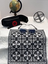 Chrome Hearts Stylish Glasses Clear/silver Frame With Case Unisex
