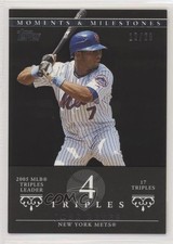 2007 Topps Moments & Milestones Black 12/29 Jose Reyes #140 6h5