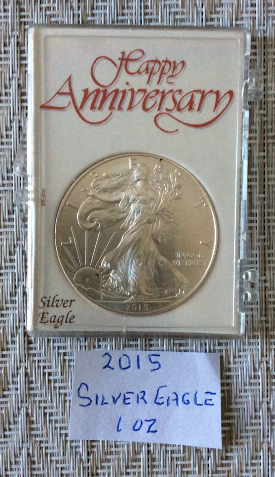 2015-S U.S. Silver Proof 14 Coin Set +1-2014, 1-2015 AMERICAN SILVER EAGLE 1 Oz - Image 4 of 4