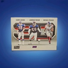 2021 Score -3D- Lawrence Taylor, Michael Strahan, Harry Carson: NY Giant - #3D12