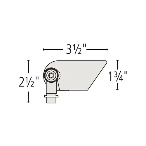 Hinkley Lighting - Accent - 1 Light Spot Light - 5.75 Inches Wide by 3.25 Inches - Picture 2 of 4