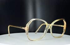 VTG UNBRANDED Butterfly Clear Womens 80's Butterfly Eyeglasses FRAMES ONLY