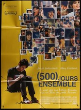 (500) DAYS OF SUMMER 2009 Original French Grande Movie Poster Zooey Deschanel