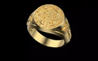 925 sterling silver handmade St Benedict Ring,St Jesus Cross Benedict Ring