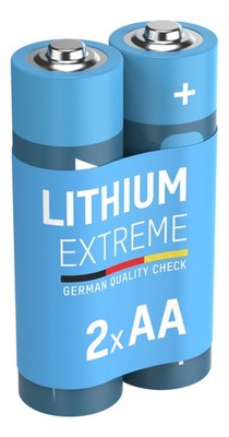 ANSMANN Lithium Batterie Mignon AA / FR6 2er Blister