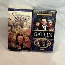 Gaither Gospel Series VHS Bundle Sweet Sweet Spirit Gatlin Brothers Come Home