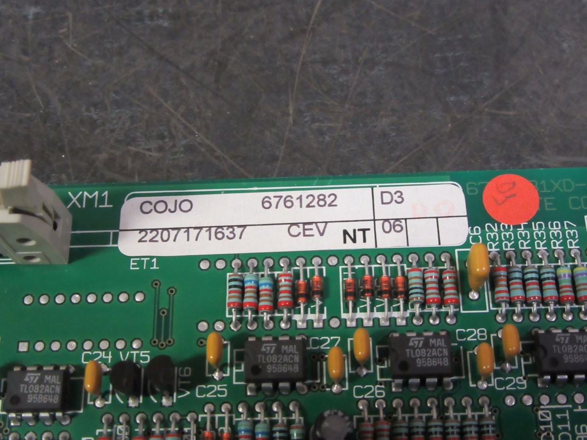 MERLIN GERIN CIRCUIT BOARD ASSEMBLY MODEL: COJO 6761282