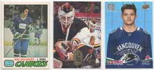 1977 Topps Sedlbauer | Kirk McLean Flair | DiPietro Rookie Class  Canucks Lot x3