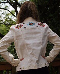 aztec jeans denim jacket