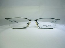 Oko by Oko, eyeglasses, half rim, frames, square, oval, men women NOS vintage