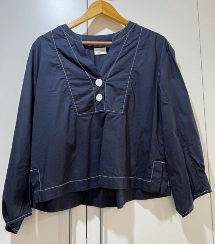 Gorman navy blouse. Size 12. NWOT - Picture 1 of 4